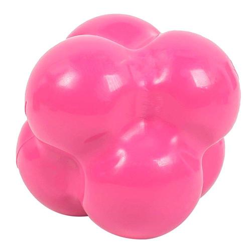 Brinquedo Bola Maciça Átomo 6 em 1 Pink para Cães - Tam. M