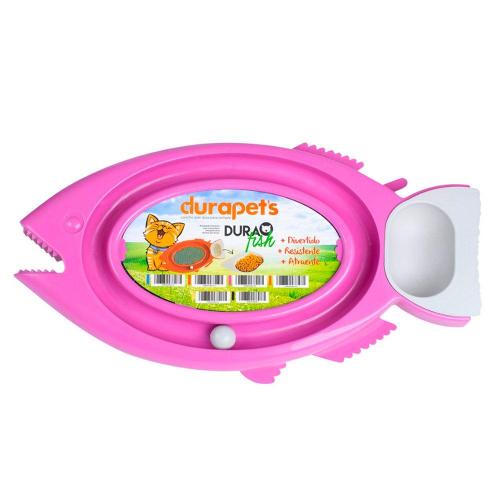 Brinquedo Durafish Rosa para Gatos - Tam. Único
