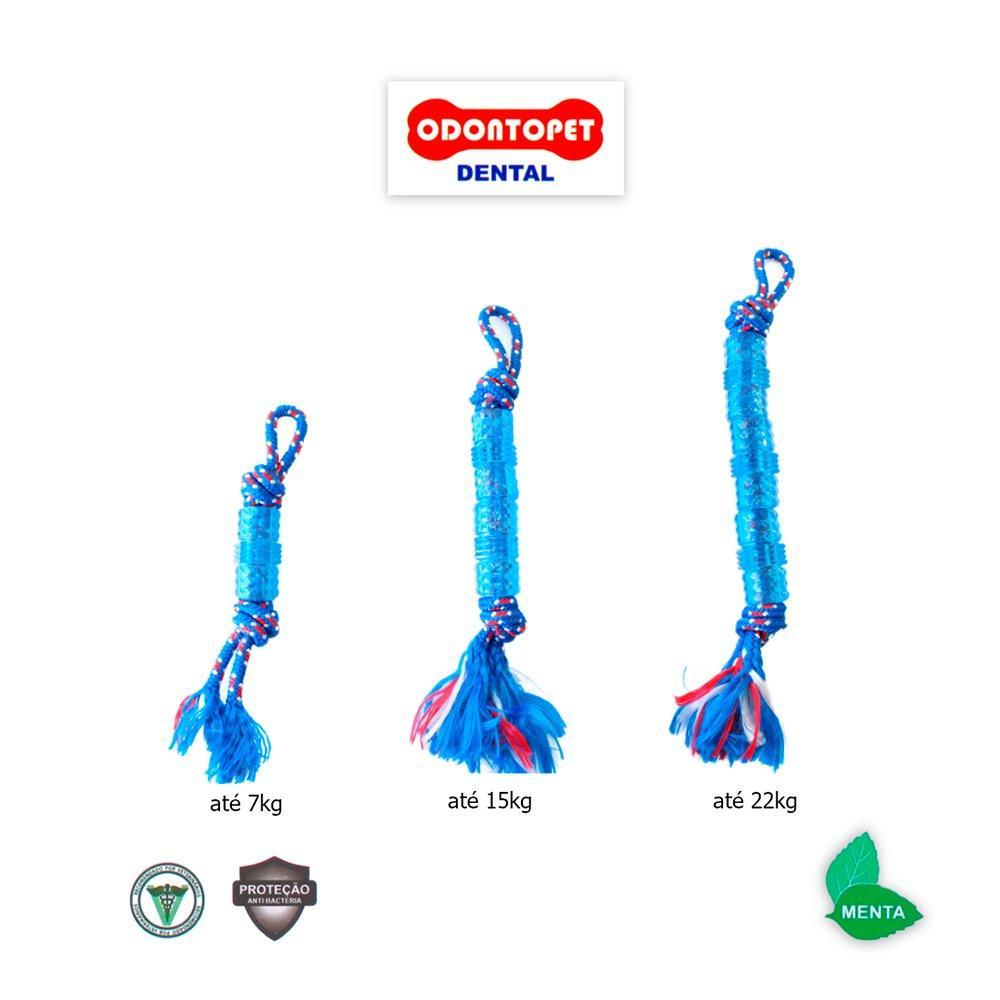Brinquedo Odontopet Dental Tubo com Corda para Cães - Tam. G - 6