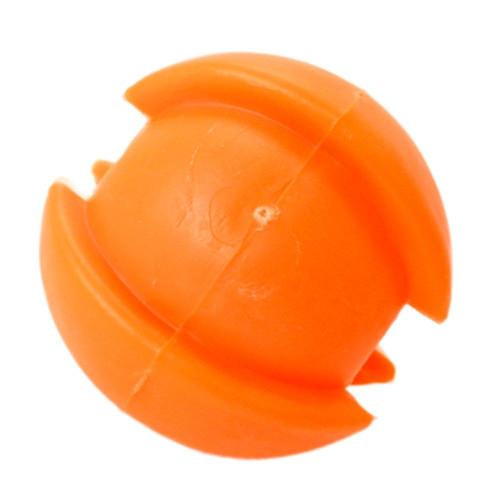 Brinquedo Odontopet Bola Americana Espacial Flexi Laranja para Cães - Tam. Único