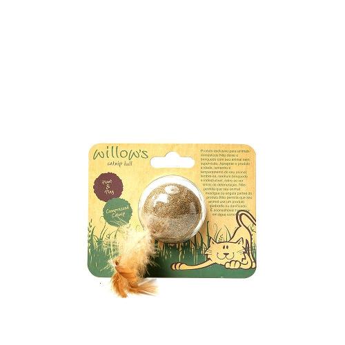 Brinquedo Chalesco Bolinha de Catnip para Gatos - Tam. Único