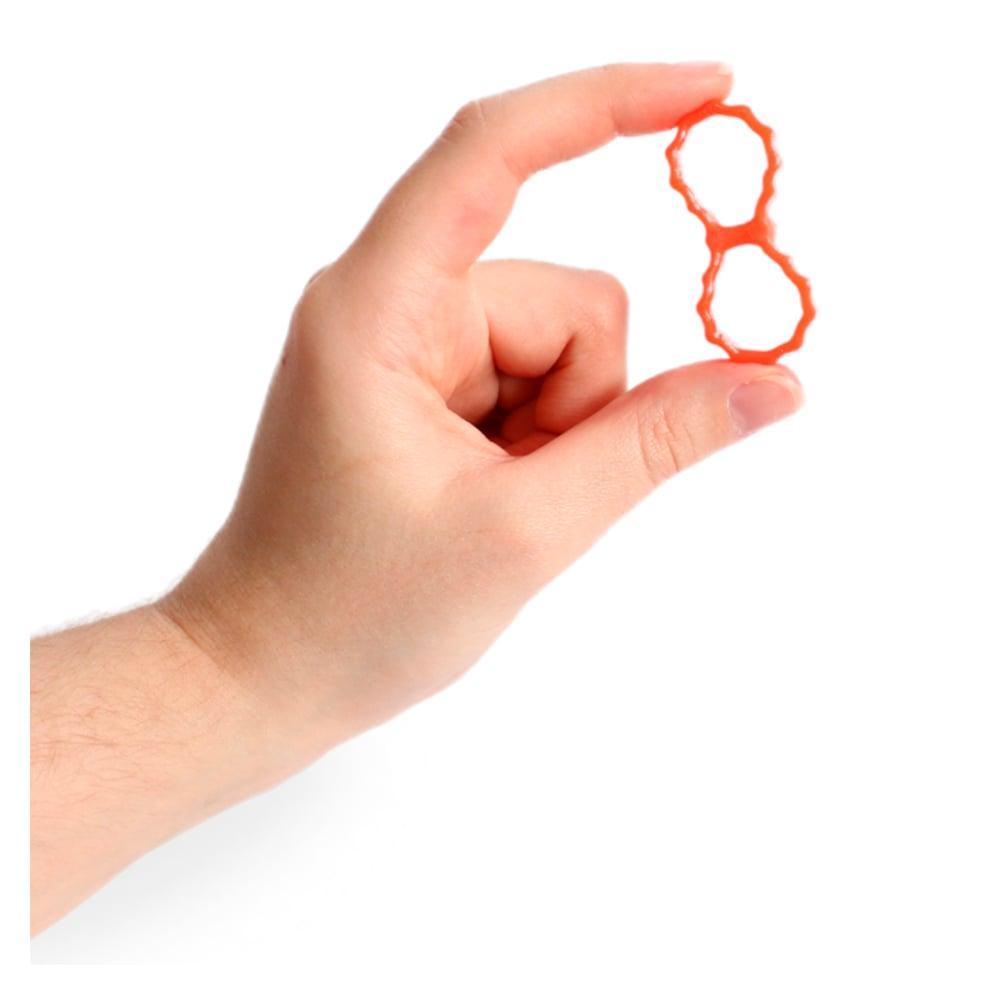 Brinquedo Odontopet Laço Infused Catnip Laranja para Gatos - Tam. Único - 3