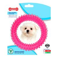 Brinquedo Odontopet Argola Dental Rosa para Cães - Tam. P - 2