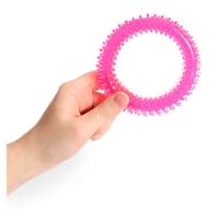 Brinquedo Odontopet Argola Dental Rosa para Cães - Tam. P