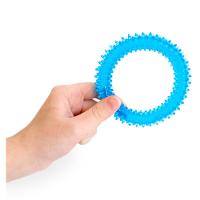 Brinquedo Odontopet Argola Dental Azul para Cães - Tam. P