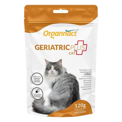 Suplemento Alimentar Organnact Geriatric Plus Cat - 120 g