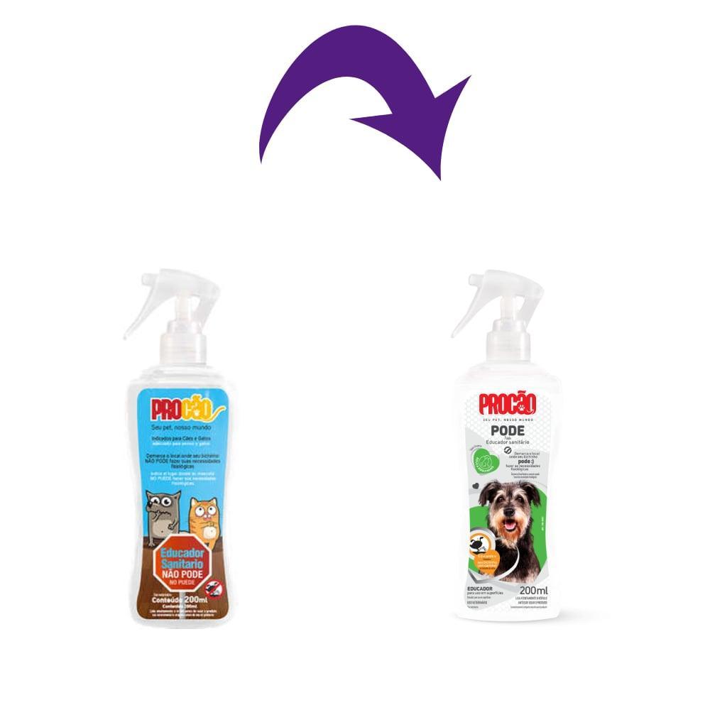 Educador Sanitário Procão Pode para Cães e Gatos - 200 mL - 2