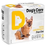 Faixa Absorvente Dog's Care Ecofralda Gel para Macho com 12 Unidades - Tam. GG - 1