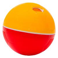 Brinquedo Amicus Crazy Ball Vermelho e Amarelo para Cães e Gatos - Tam. P - 1