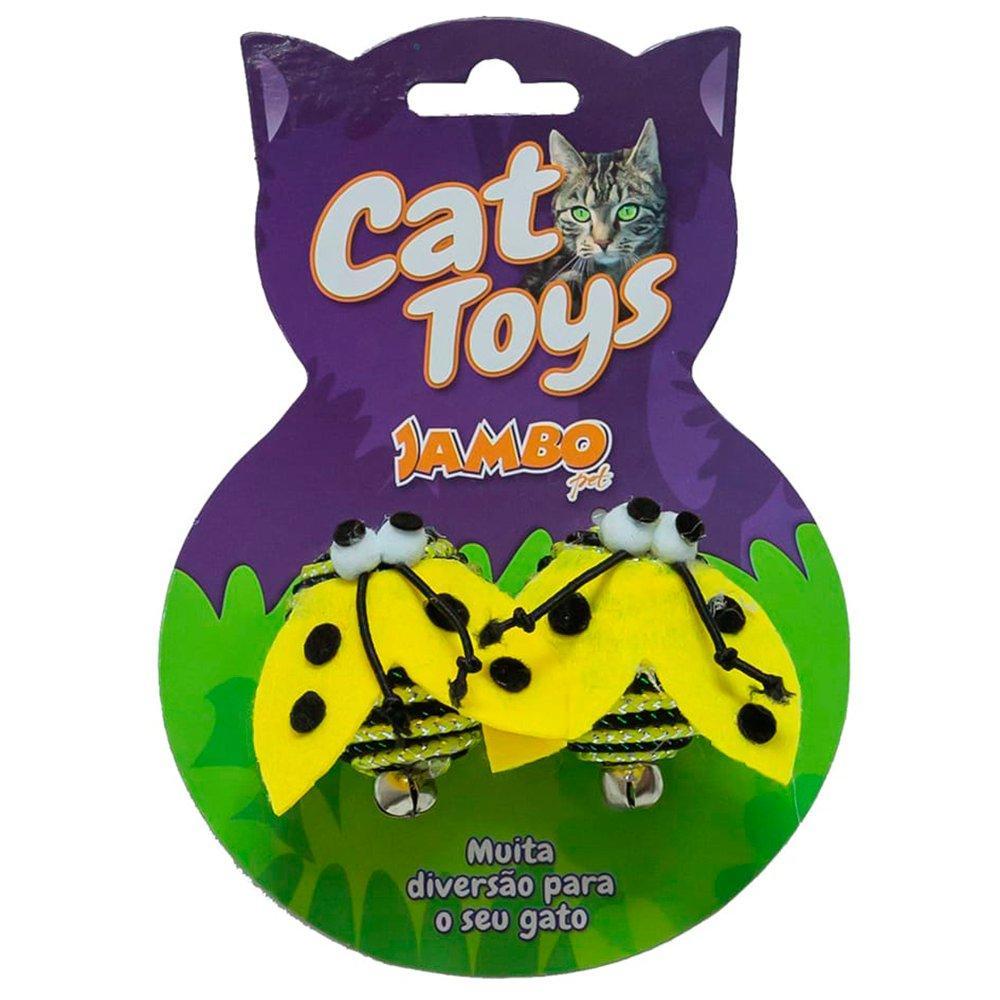 Brinquedo Abelhinha Redonda para Gatos - Tam. Único - 1