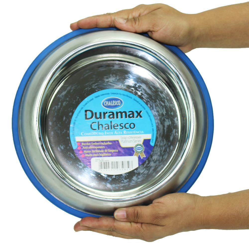 Comedouro Inox Chalesco Duramax Design - 940 mL - 2