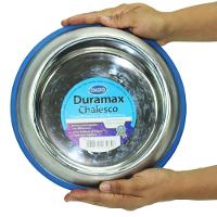 Comedouro Inox Chalesco Duramax Design - 940 mL - 2