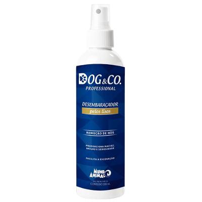 Desembaraçados Pelos Lisos Mundo Animal Dog & Co Professional para Cães - 200 mL
