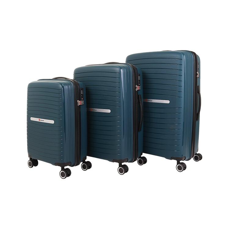 Conjunto de Malas Travelux Glarus Polipropileno - P, M e G - 1