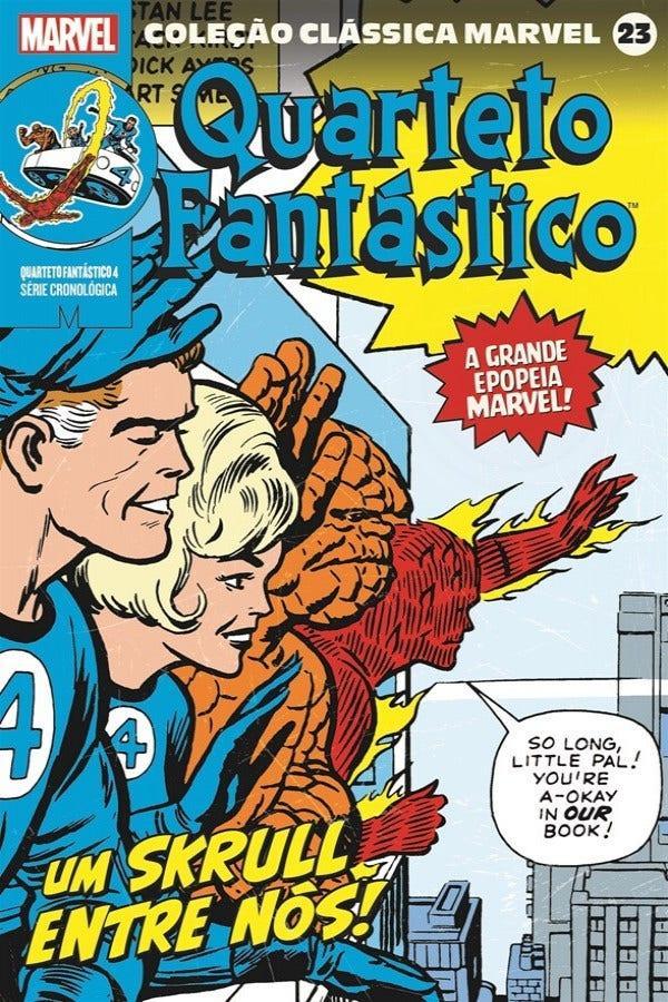 Coleção Clássica Marvel Vol. 23 - Quarteto Fantástico Vol. 4 - 1