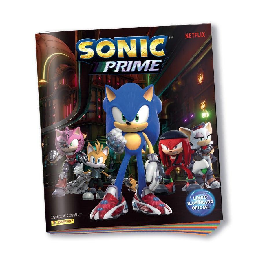 Sonic Prime - Álbum Capa Cartão - 1