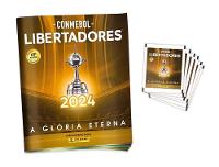 CONMEBOL LIBERTADORES 2024 - Álbum Capa Cartão + 60 envelopes - 1