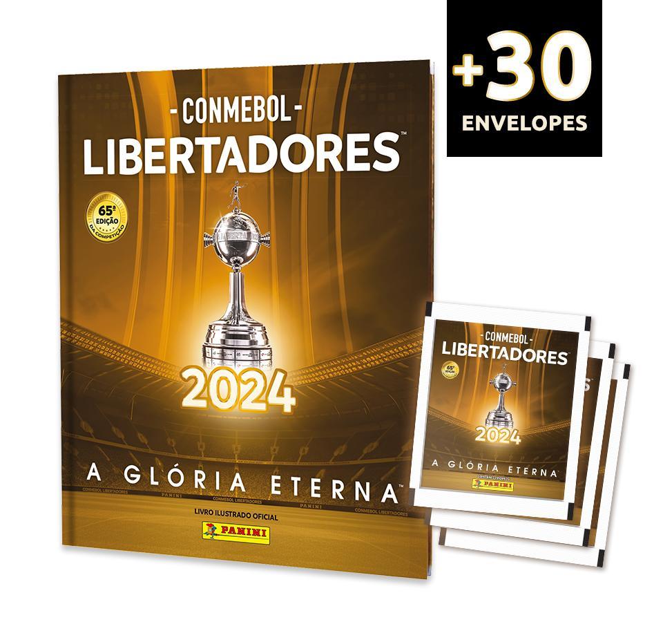 CONMEBOL LIBERTADORES 2024 - Kit Box Premium Capa Dura + 30 Envelopes - 3