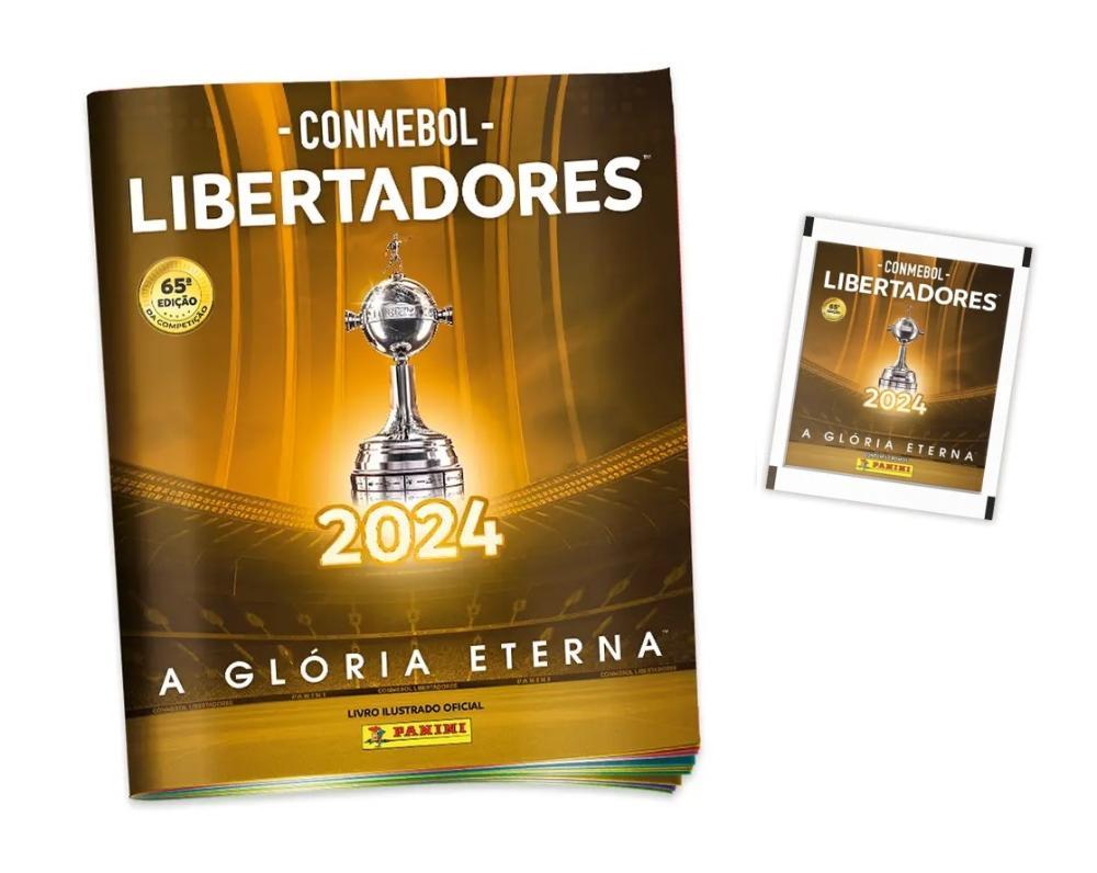 CONMEBOL LIBERTADORES 2024 - Álbum Capa Cartão + 10 envelopes - 1