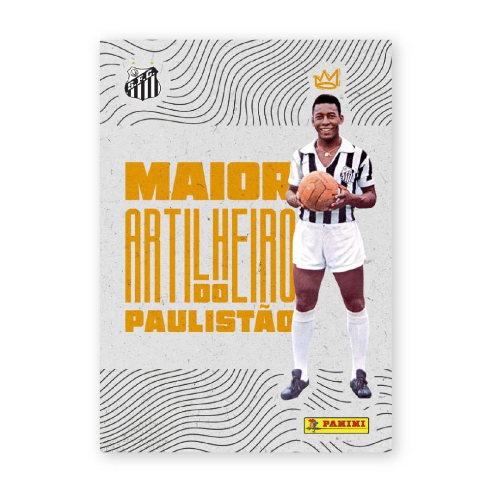 Tribute Card Set Santos - 20 Cards + 20 Cards Especiais + 1 Card Pelé - 4