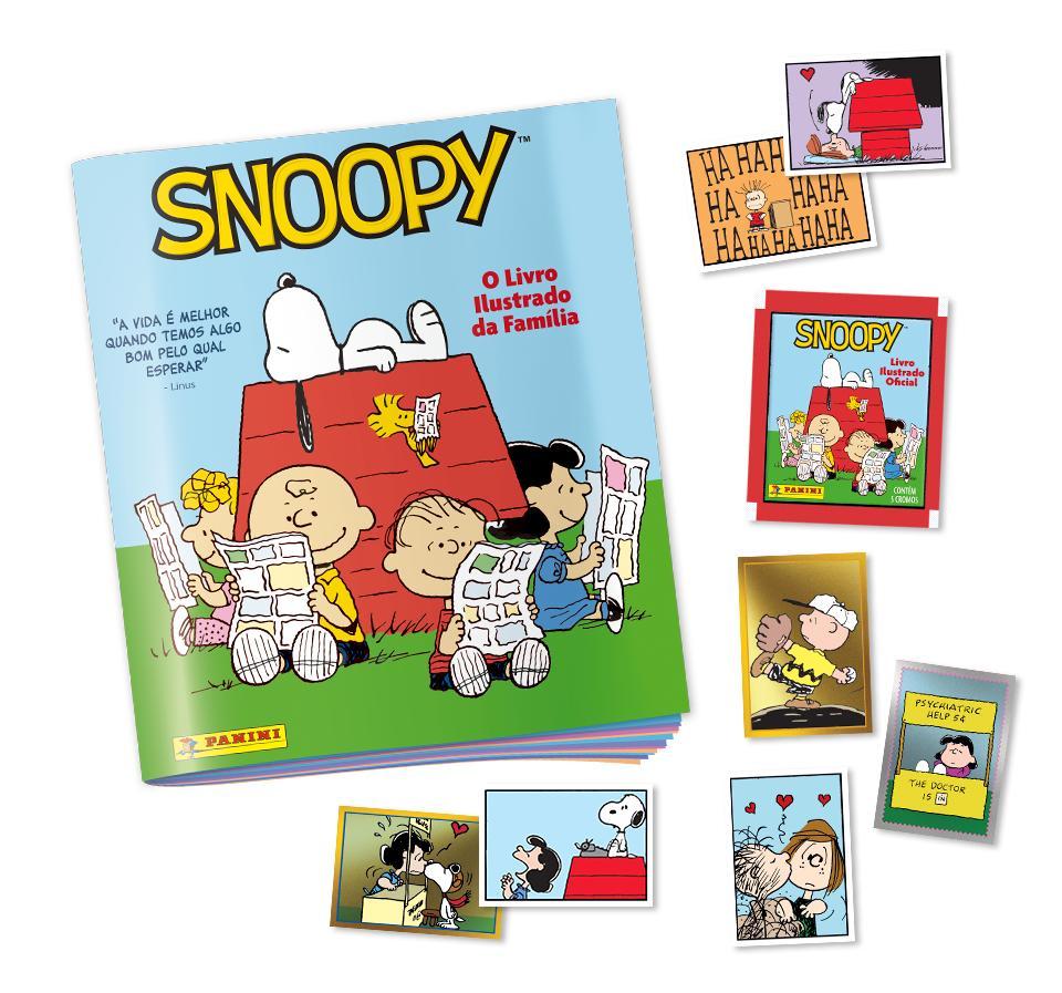 SNOOPY 2024 - Álbum Capa Cartão + Kit 20 Envelopes - 2