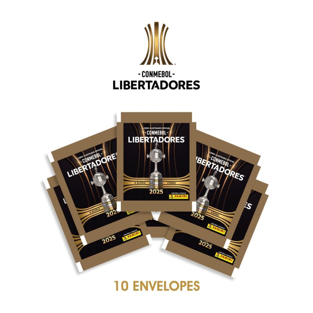 CONMEBOL LIBERTADORES STK 2025 - Kit Com 10 Envelopes - 1