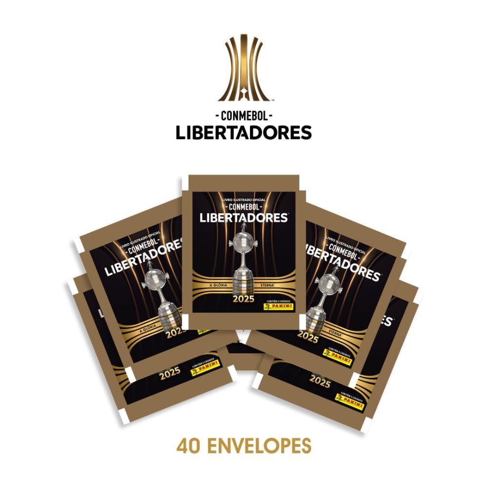 CONMEBOL LIBERTADORES STK 2025 - Kit Com 40 Envelopes - 2