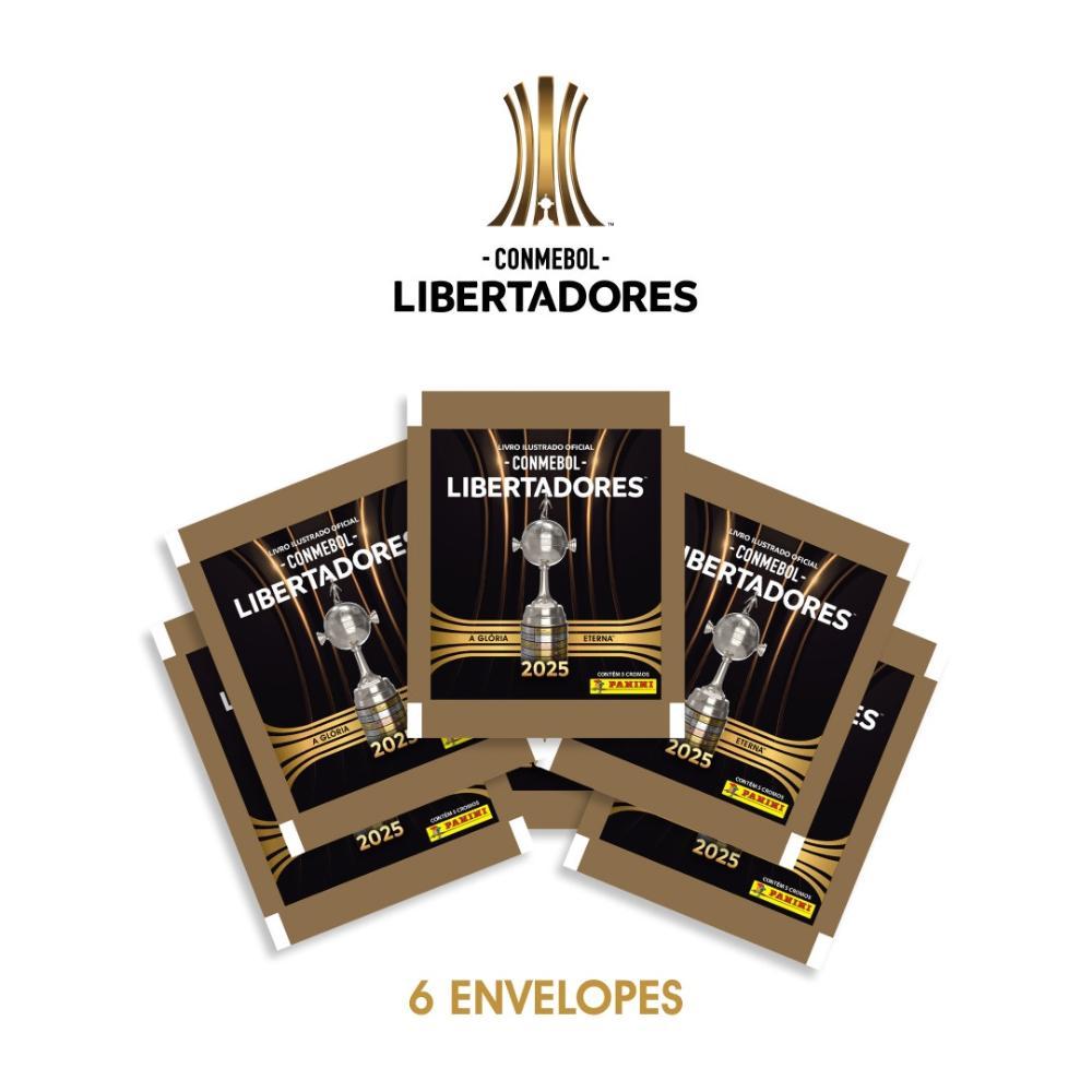 CONMEBOL LIBERTADORES STK 2025 - Kit Com 6 Envelopes - 1