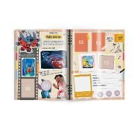 Kit Stitch - Super Scrapbook - Álbum Capa Cartão + 6 envelopes - 3