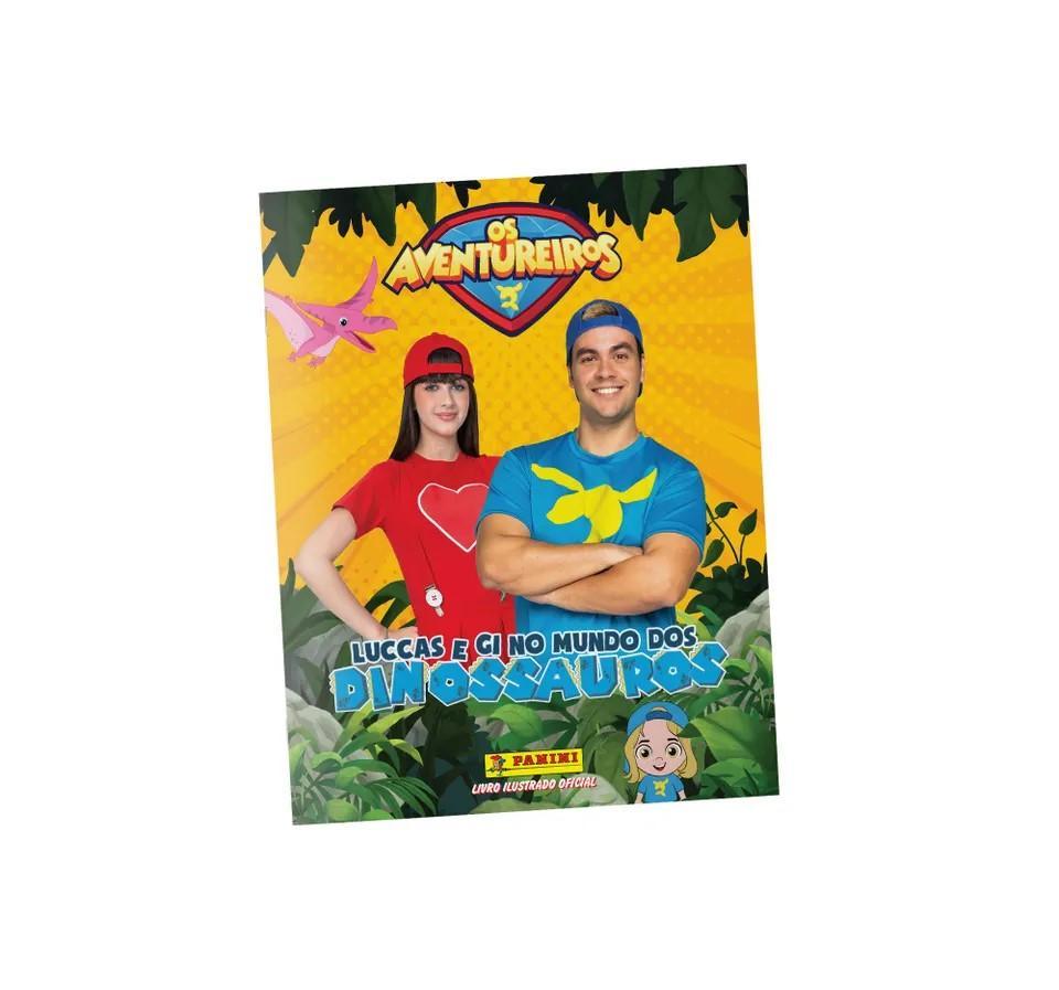 LUCCAS NETO - Álbum Capa Cartão + 18 Envelopes - 2