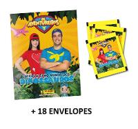 LUCCAS NETO - Álbum Capa Cartão + 18 Envelopes - 1