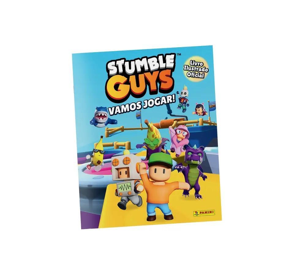 STUMBLE GUYS - Álbum Capa Cartão + 18 Envelopes - 2
