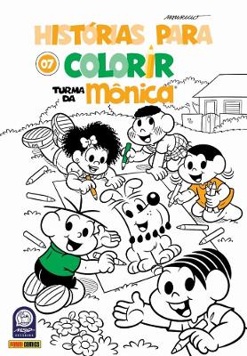 Almanaque Da Turma Da Mônica Para Colorir 07