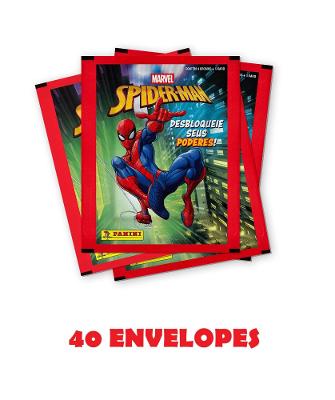 SPIDERMAN KIDS CLASSIC - Kit Com 40 Envelopes