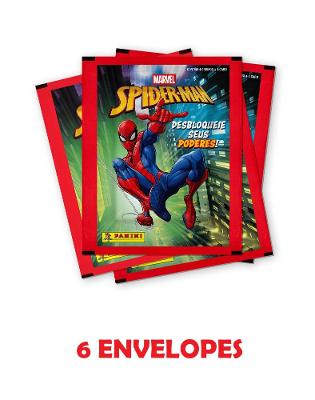 SPIDERMAN KIDS CLASSIC - Kit Com 6 Envelopes
