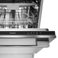 Lava-Louças de Embutir Panasonic 15 serviços e Função ECO Inox - NP-6M2FTKBRP - 3