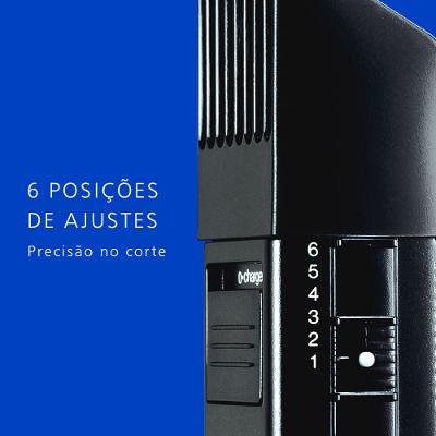 Máquina de acabamento Ideal+ Panasonic Lâmina em Aço Inoxidável  Bateria Recarregável - Garantia Original Panasonic - ER389X