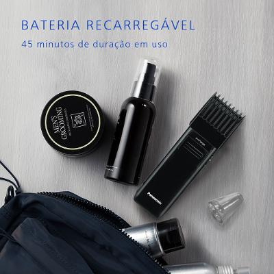 Máquina de acabamento Ideal+ Panasonic Lâmina em Aço Inoxidável Bateria Recarregável - ER389X