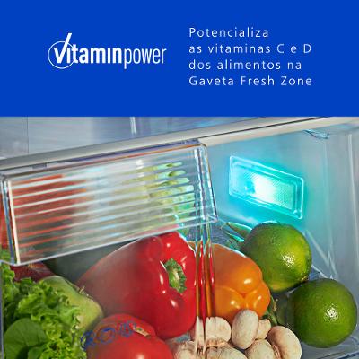 Geladeira Panasonic Frost Free 480L A+++ Aço Escovado - NR-BB71PVFX