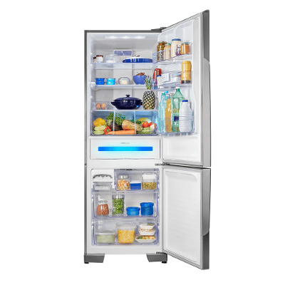 Geladeira Panasonic Frost Free 480L A+++ Aço Escovado - NR-BB71PVFX