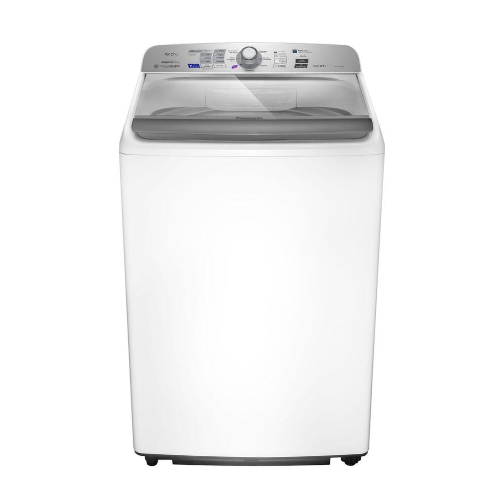 Máquina de Lavar Panasonic Função Antibactéria AG 16kg Branco - NA-F160B6W - 1