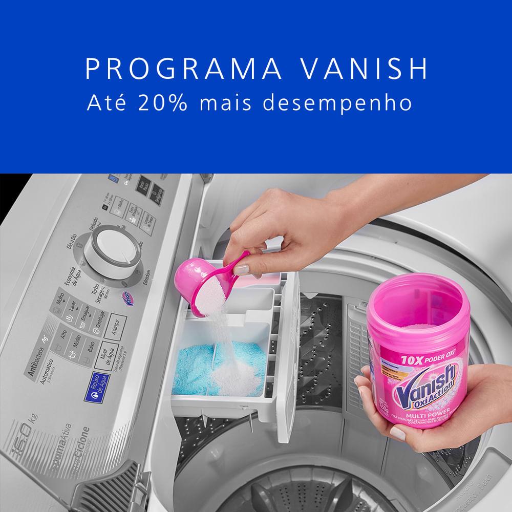 Máquina de Lavar Panasonic Função Antibactéria AG 16kg Branco - NA-F160B6W - 6