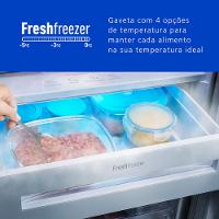 Geladeira Panasonic  Frost Free 480L A+++ Black Glass - NR-BB71GVFB