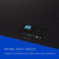 Cooktop de Indução Inteligente Panasonic Flex Zone Preto - KY-T937XLRPK