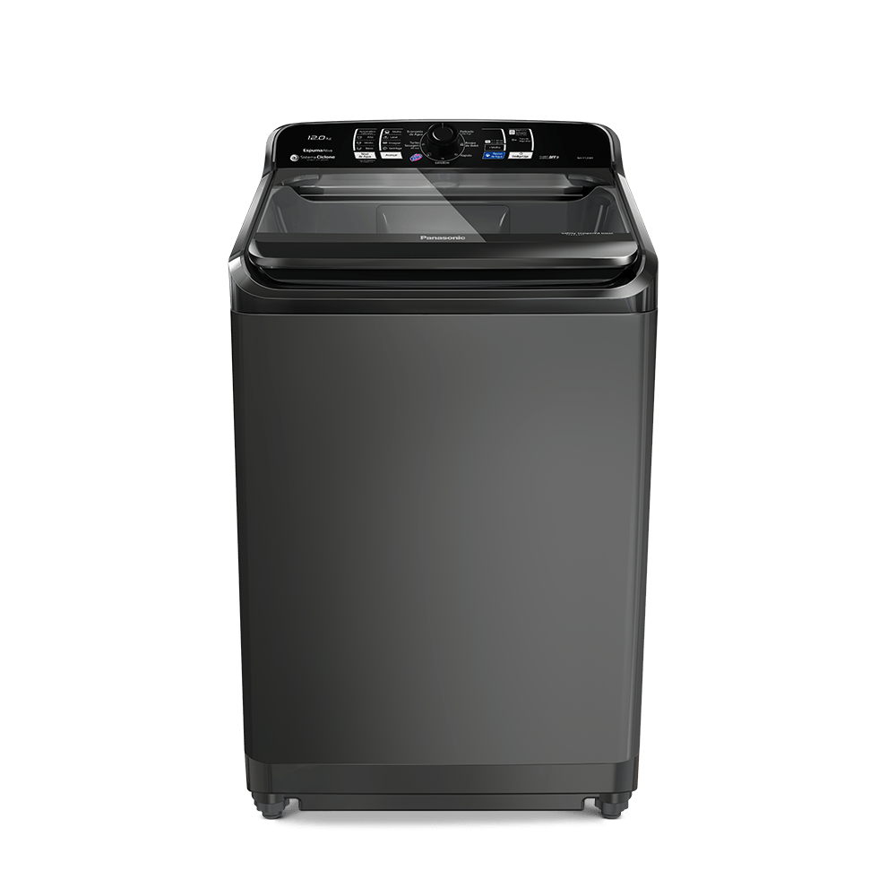 Máquina de Lavar Panasonic Função Vanish 12kg Titânio - NA-F120B1T - 1