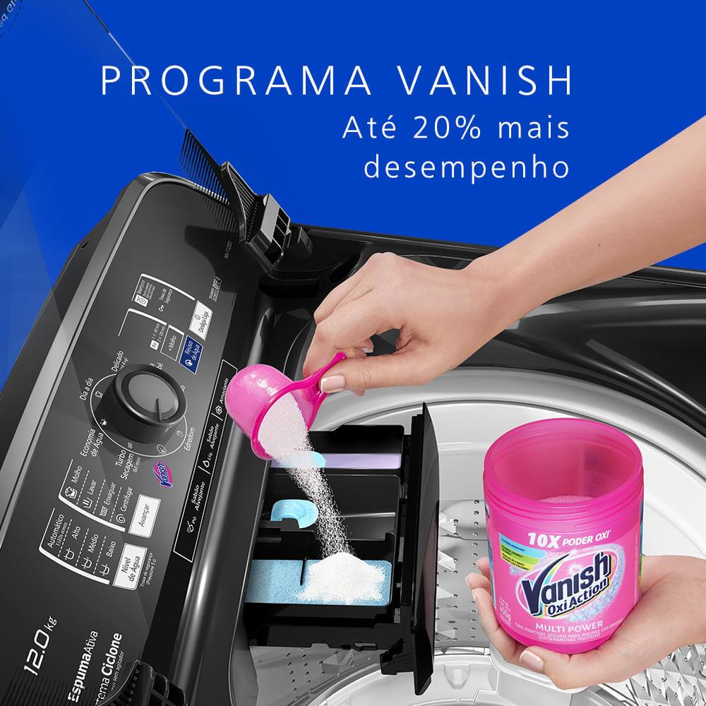 Máquina de Lavar Panasonic Função Vanish 12kg Titânio - NA-F120B1T - 4