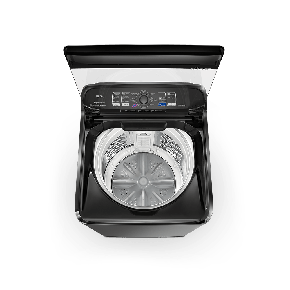 Máquina de Lavar Panasonic Função Vanish 12kg Titânio - NA-F120B1T - 8