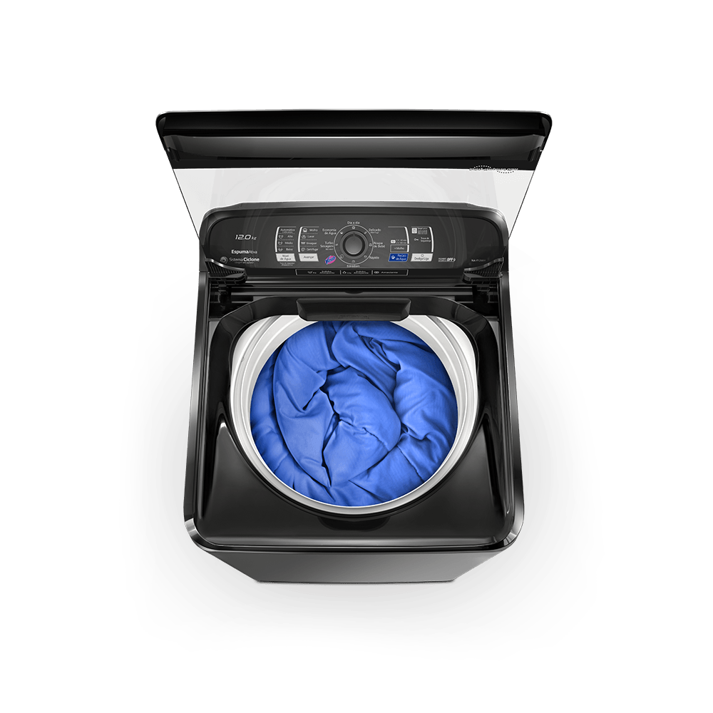 Máquina de Lavar Panasonic Função Vanish 12kg Titânio - NA-F120B1T - 1