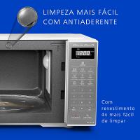Microondas Panasonic Tecnologia Pega Fácil 21L Branco Espelhado - NN-ST27LWRU - 5