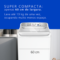 Máquina de Lavar Exclusiva Panasonic Função Vanish 13kg Branca - NA-F130B1W - 5